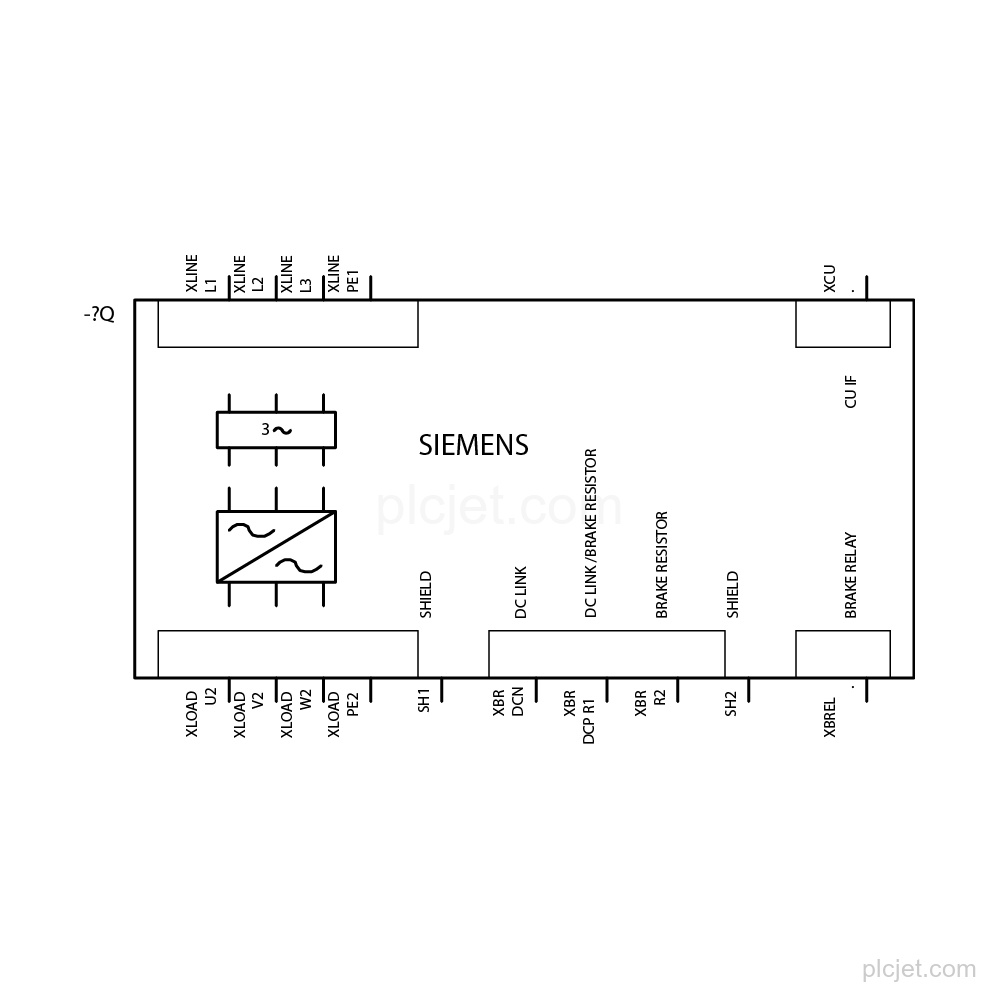 Gambar 6SL3210-1PE18-0AL1 3