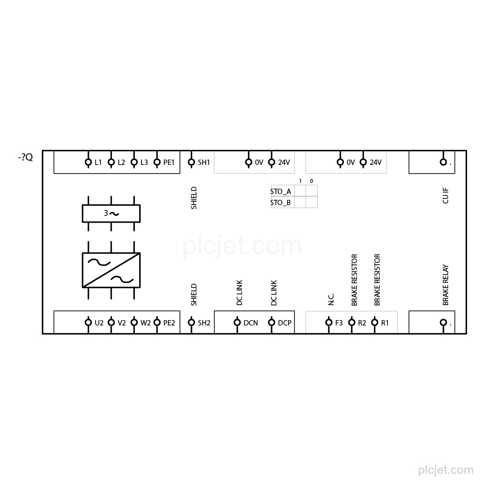 Gambar 6SL3210-1PE23-8AL0 2