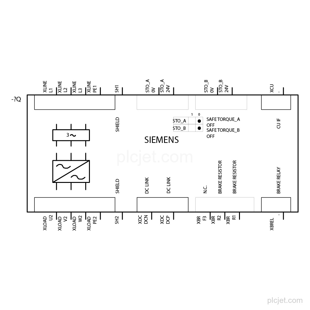 Gambar 6SL3210-1PE28-8AL0 2