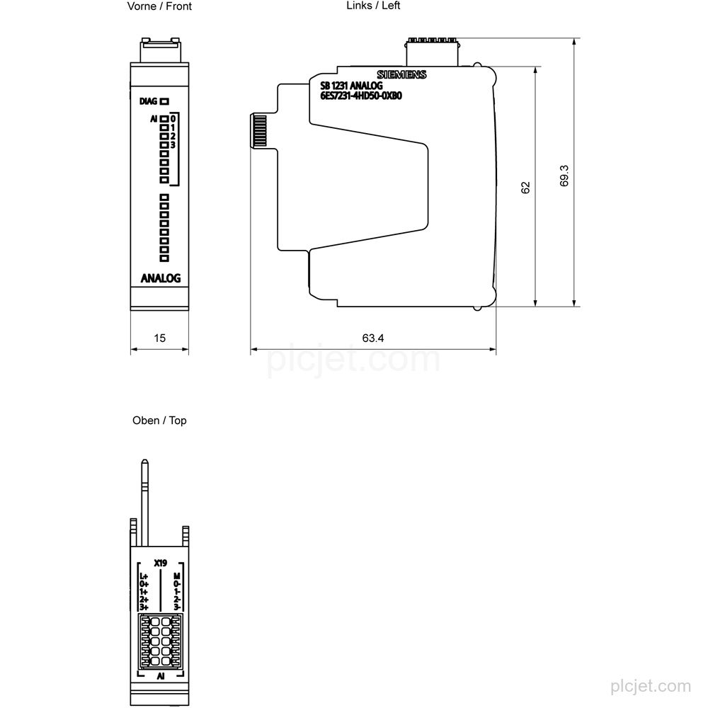 Изображение 6ES7231-4HD50-0XB0 2