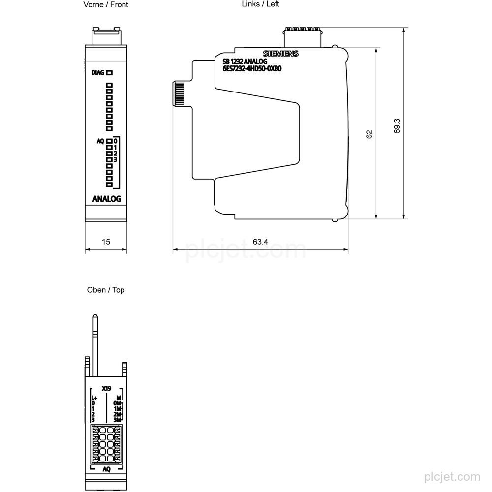 Изображение 6ES7232-4HD50-0XB0 2