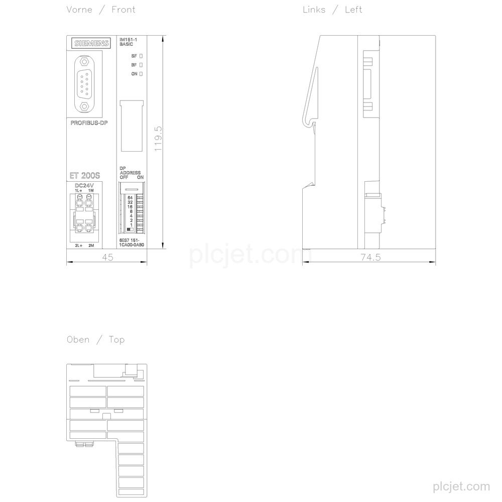 Gambar 6ES7151-1CA00-0AB0 2