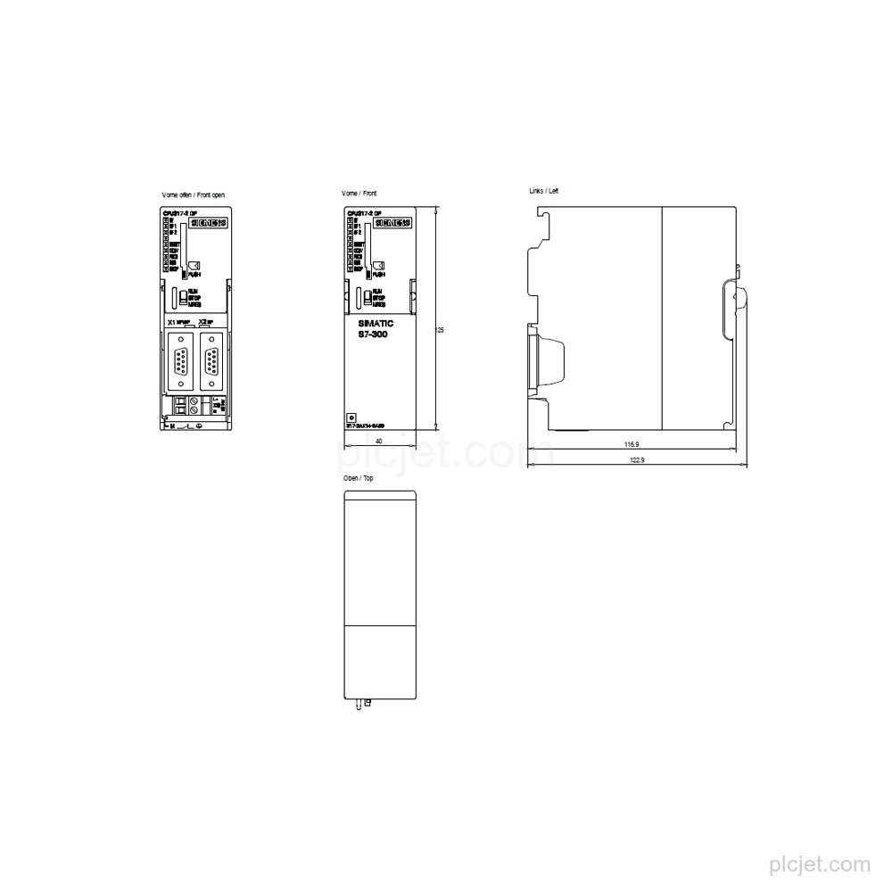 Gambar 6ES7317-2AK14-0AB0 2