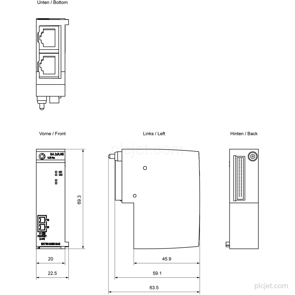 6ES7193-6AR00-0AA0 image 2