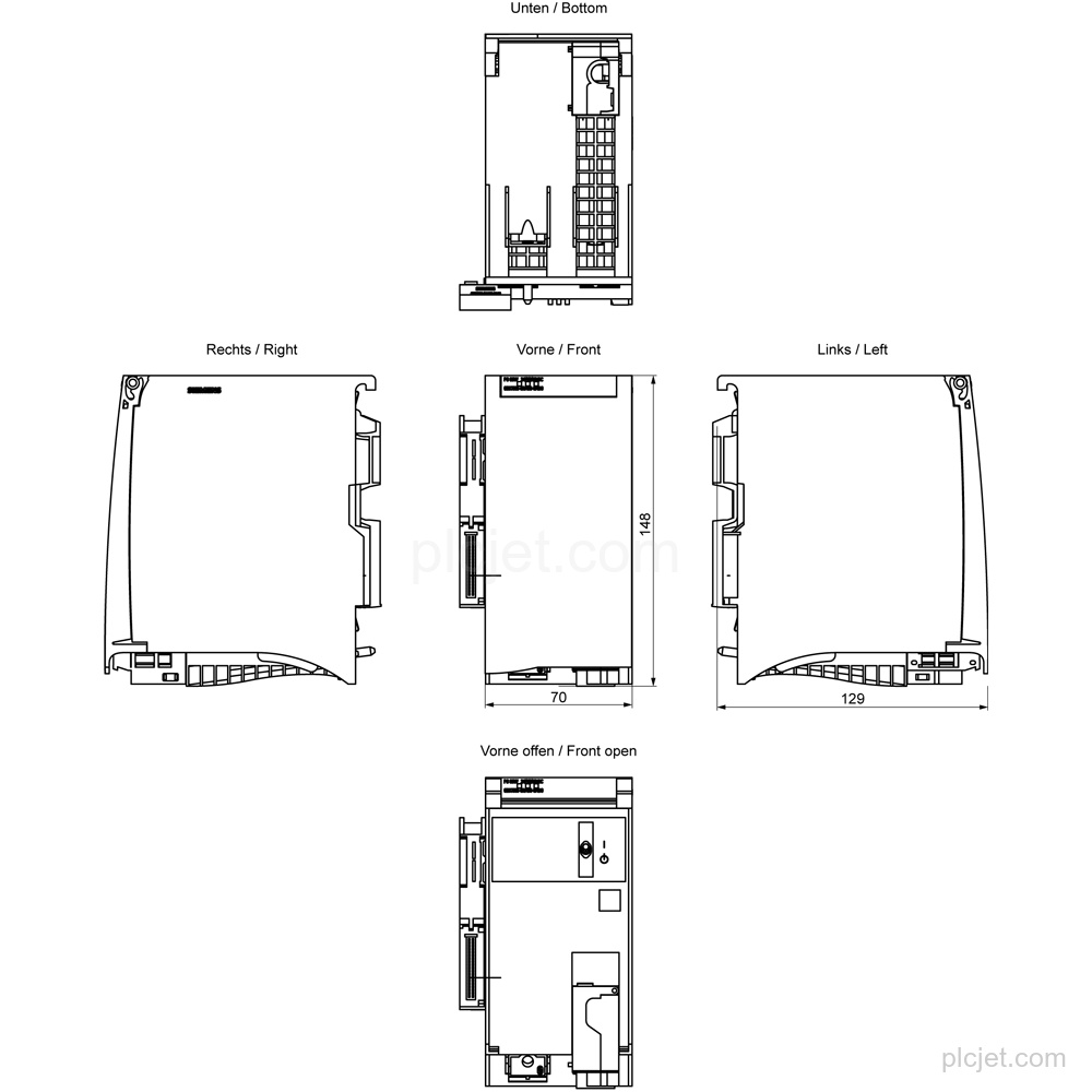 Изображение 6ES7505-0RA00-0AB0 2