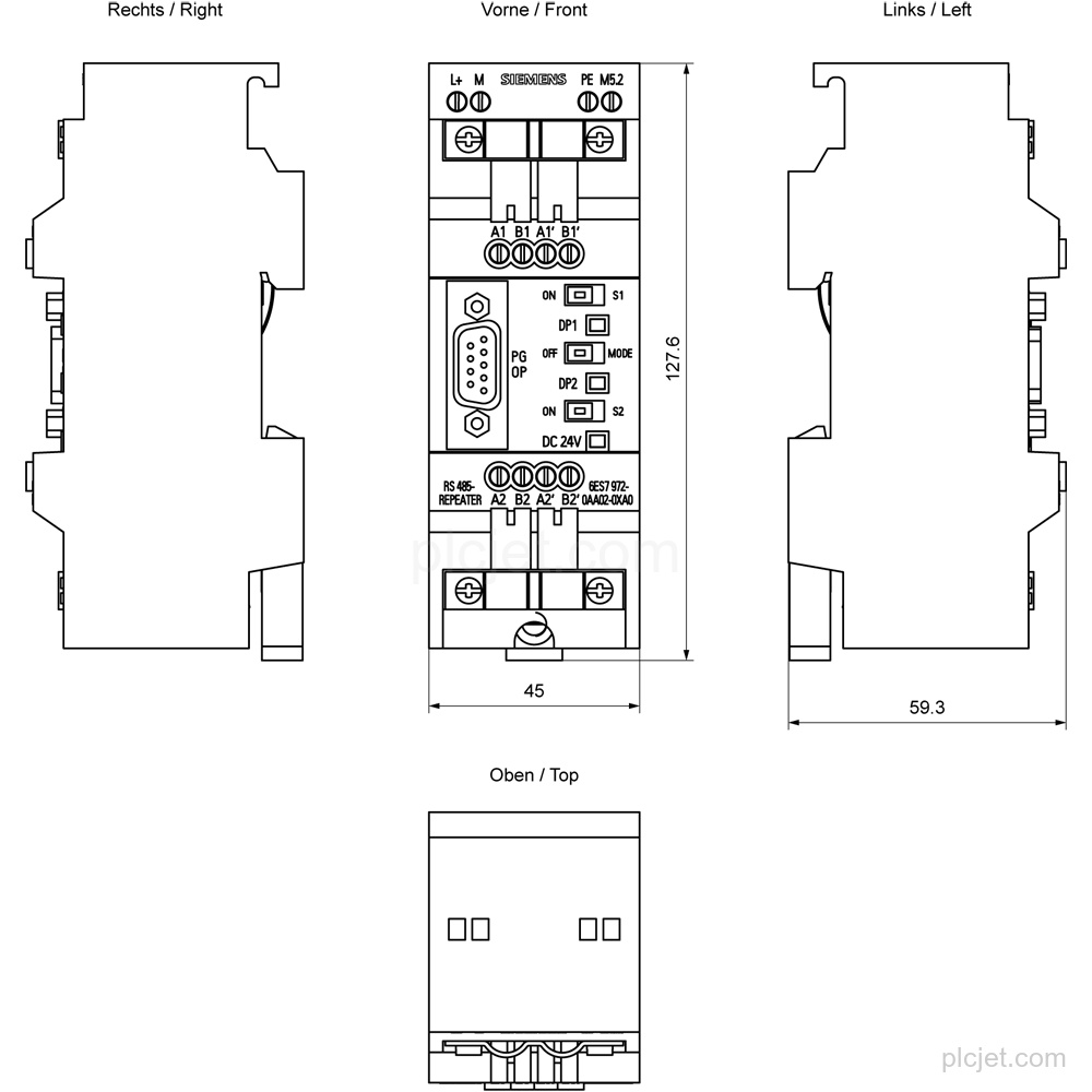 Gambar 6ES7972-0AA02-0XA0 2