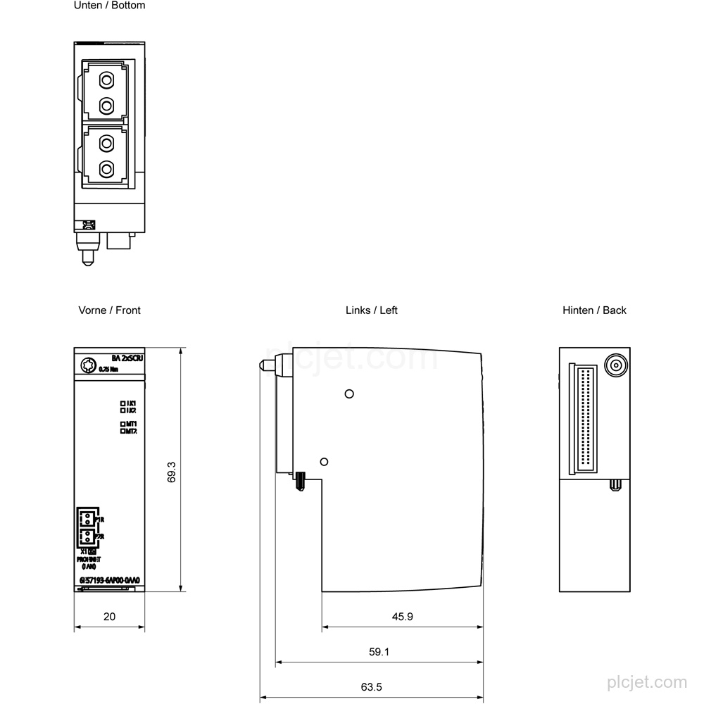 Gambar 6ES7193-6AP00-0AA0 2